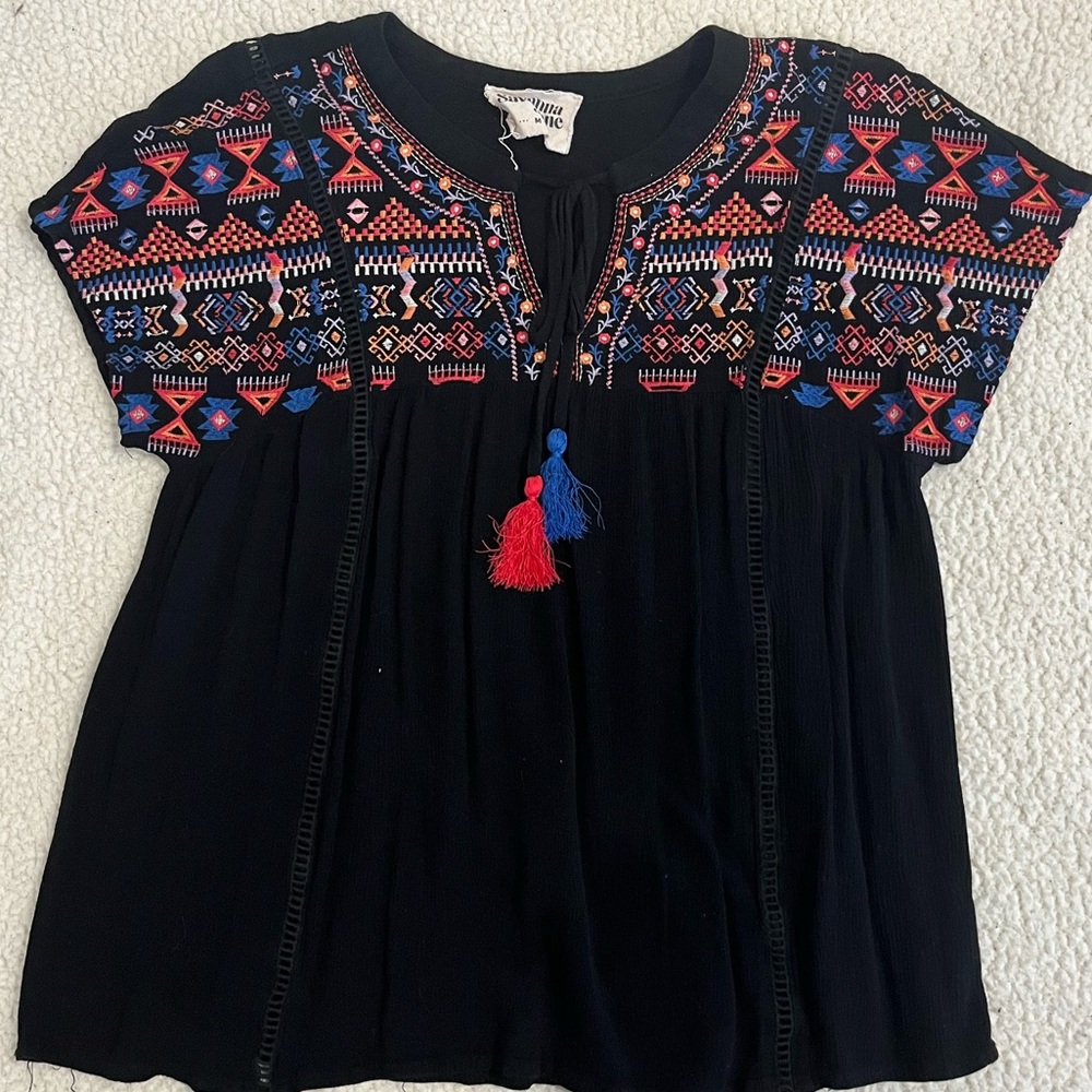 Black, Medium, Savanna Jane blouse